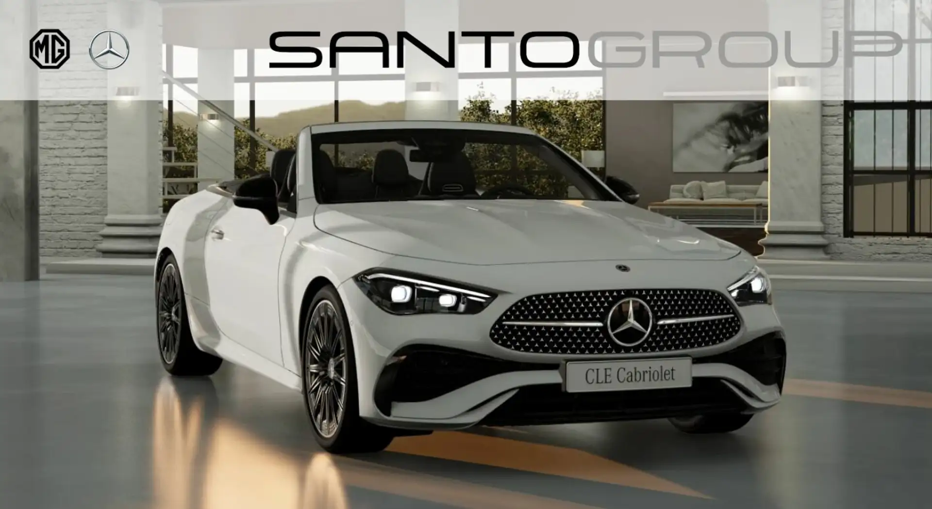 Mercedes-Benz CLE 200 CLE 200 Cabriolet AMG Line NIGHT | 20 ZOLL | AHK Blanc - 1