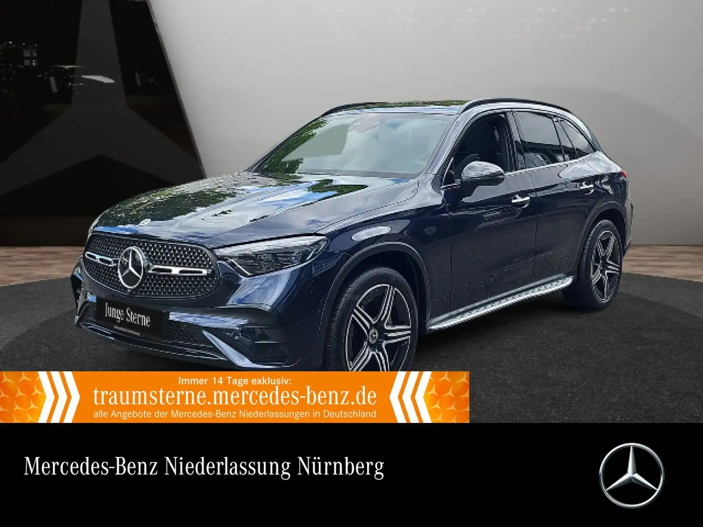 Mercedes-Benz GLC 450 d 4M AMG+NIGHT+PANO+360+AHK+BURMESTER+9G Blau - 1