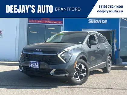 Gray 2024 Kia Sportage SUV / Crossover All-Wheel Drive 8-Speed Automatic