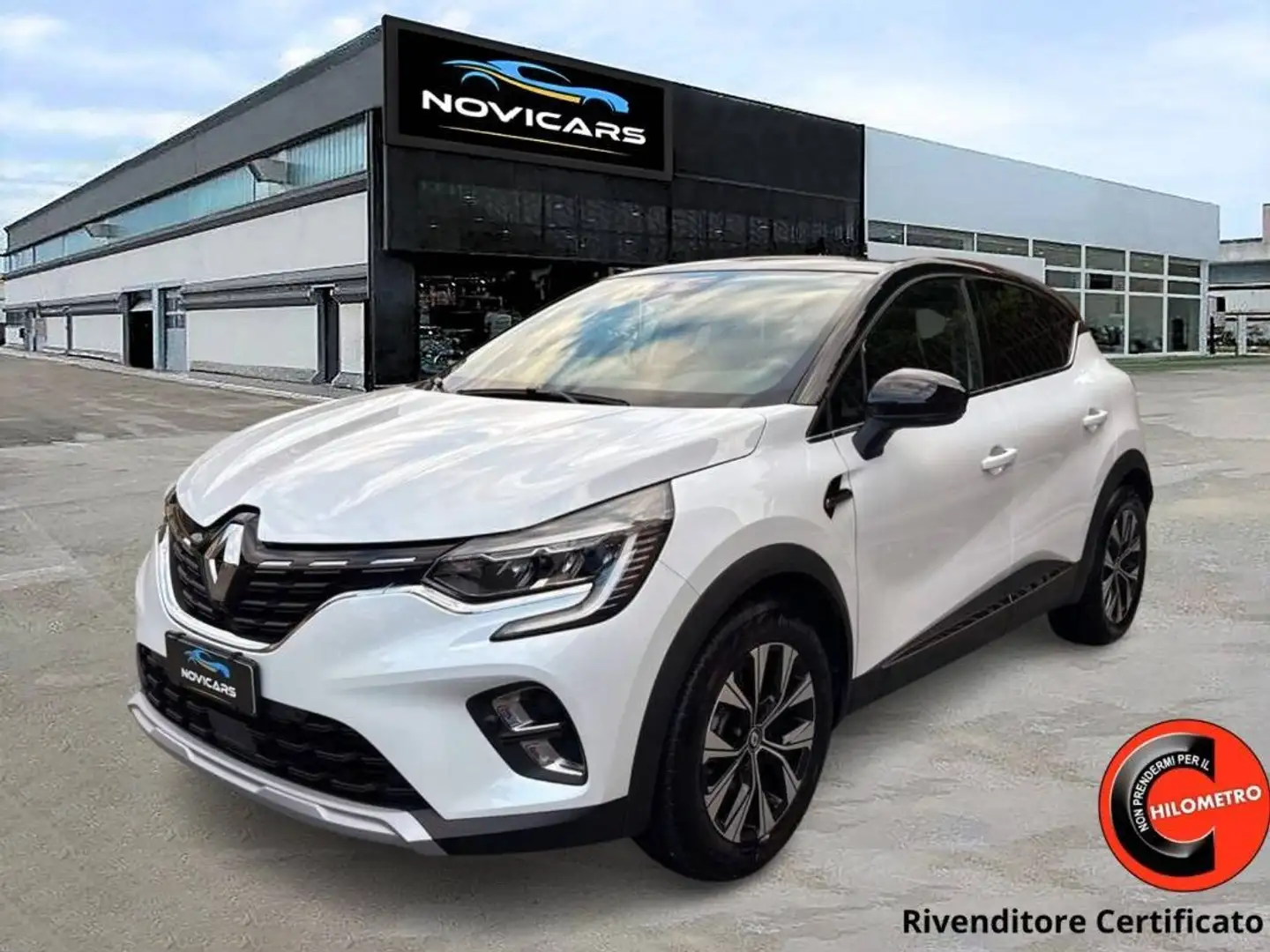 Renault Captur Captur II 1.6 E-Tech full hybrid Techno 145cv auto Weiß - 1