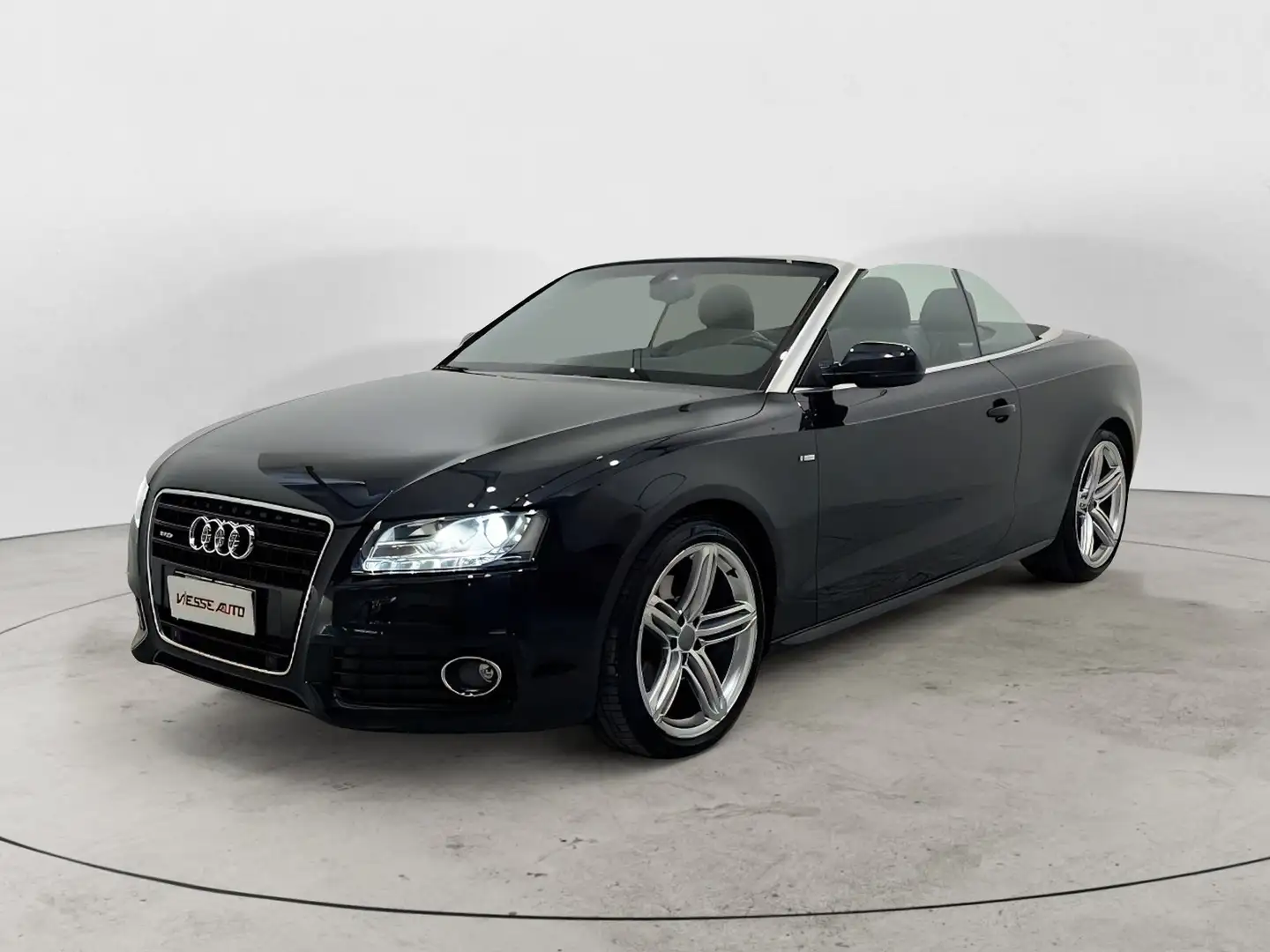 Audi A5 A5 Cabrio 3.0 V6 tdi quattro s-tronic Zwart - 1