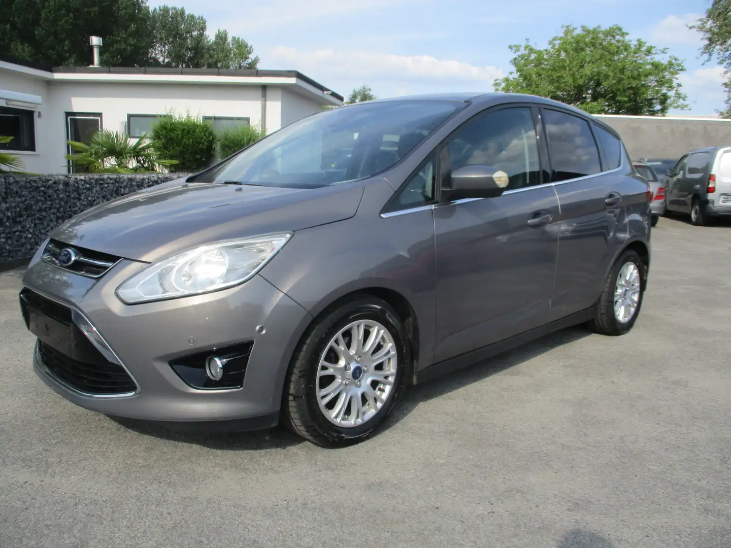 Ford C-Max 1.6 TDCi Leder/Auto Airco/Navi Gris - 1