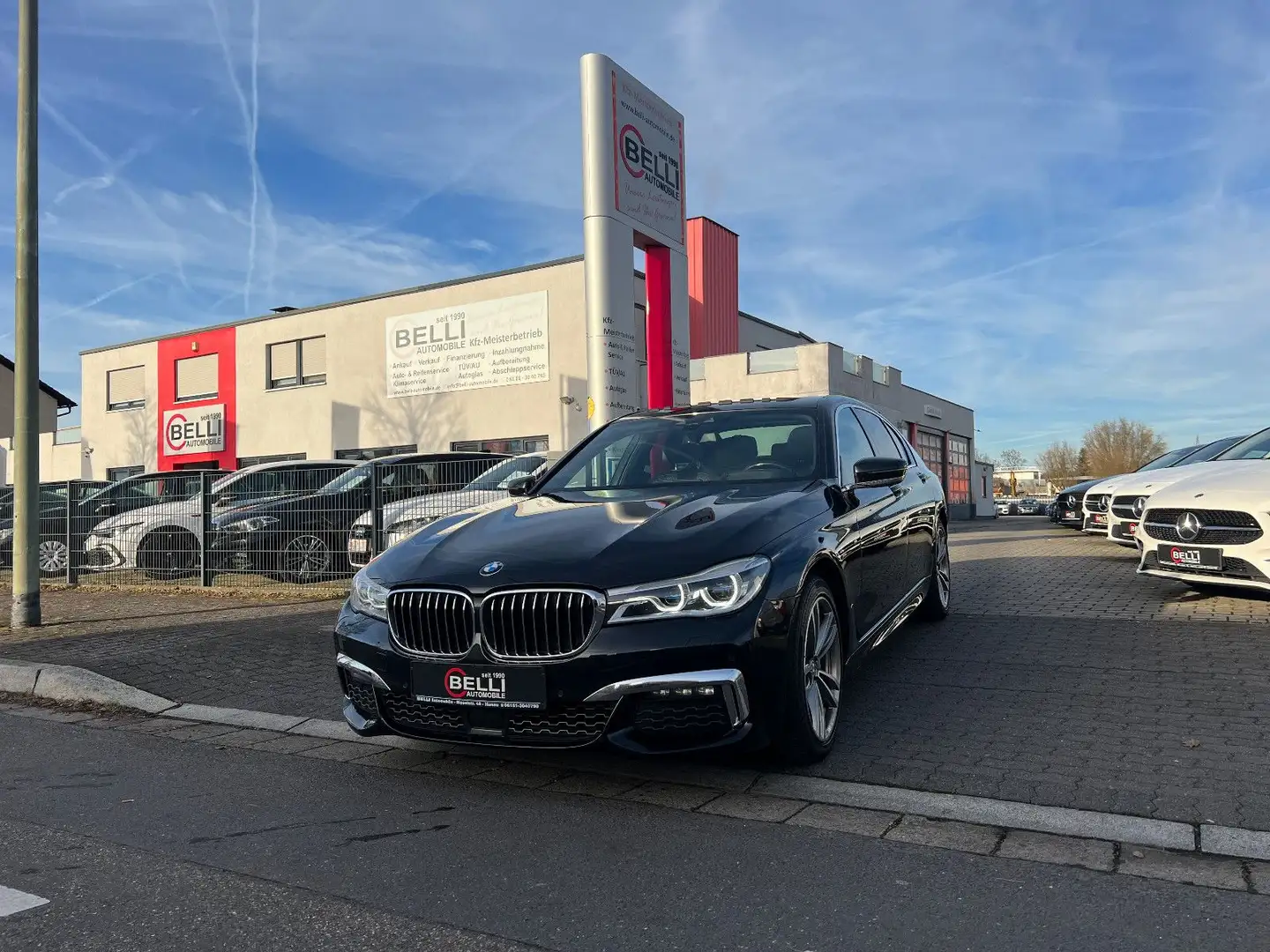 BMW 740 d xDrive M-Paket Harmann-Kardon FINANZIERUNG Noir - 1