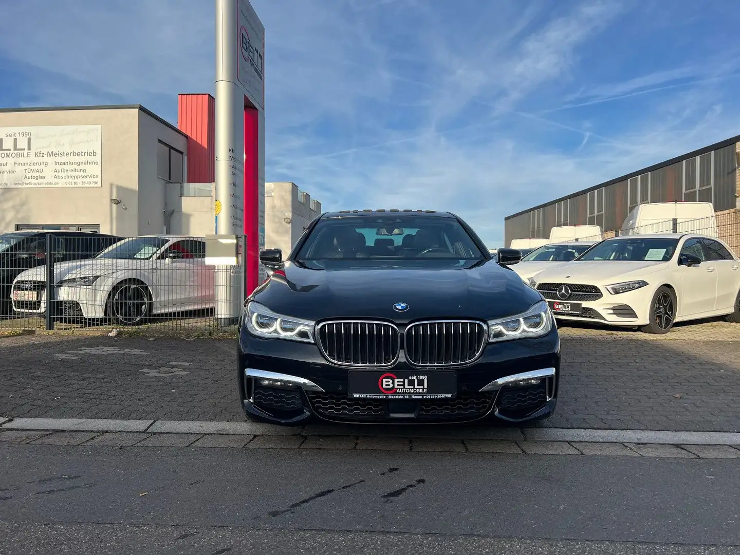 BMW 740 d xDrive M-Paket Harmann-Kardon FINANZIERUNG Noir - 2