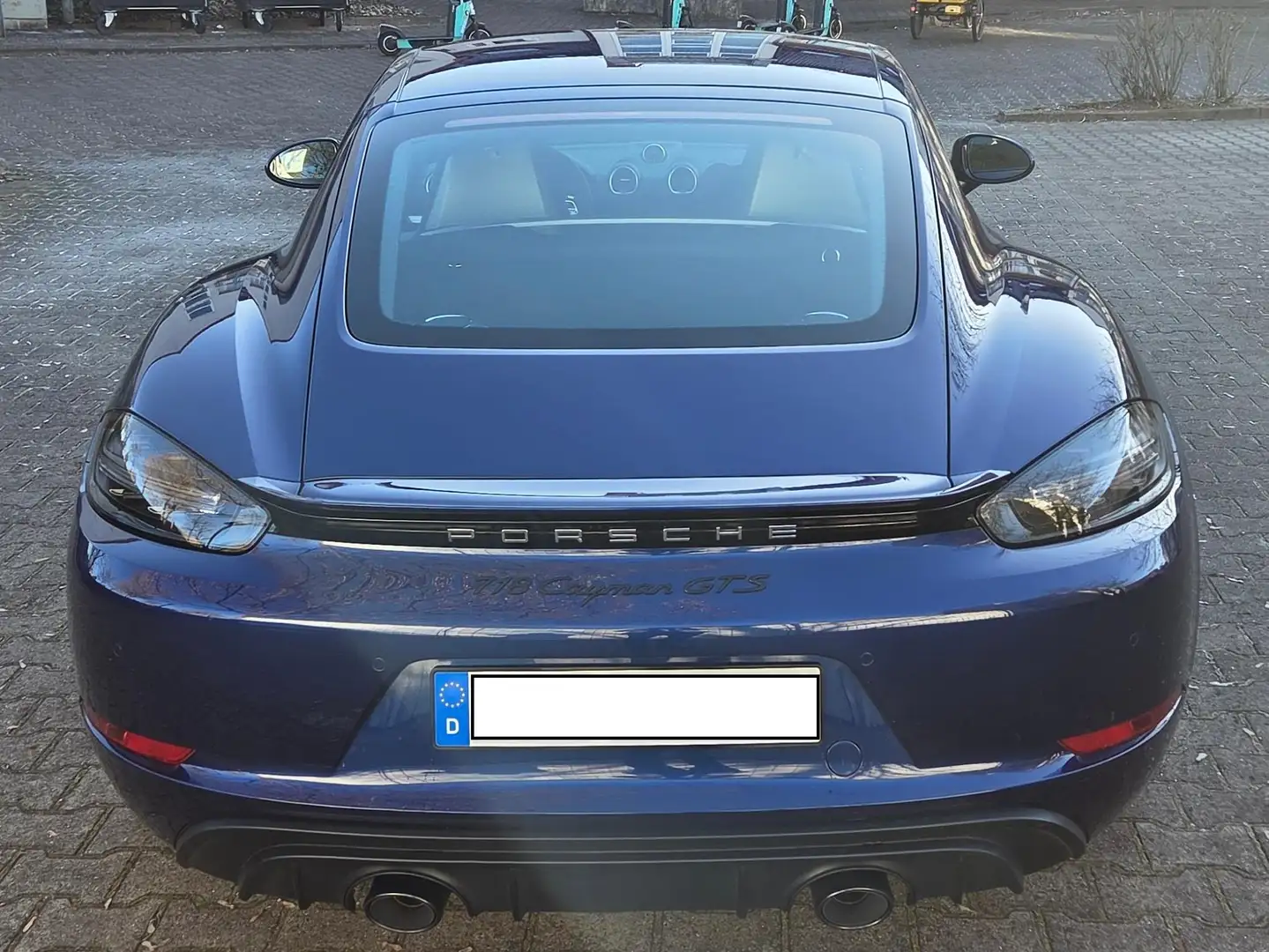 Porsche Cayman 718 Cayman GTS 4.0 PDK, Firmenfahrzeug Blau - 2