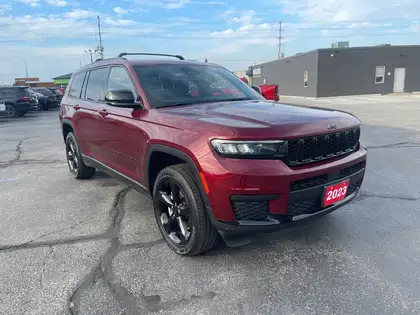 Red 2023 Jeep Grand Cherokee L Altitude 4WD SUV / Crossover Four-Wheel Drive 8-Speed Automatic