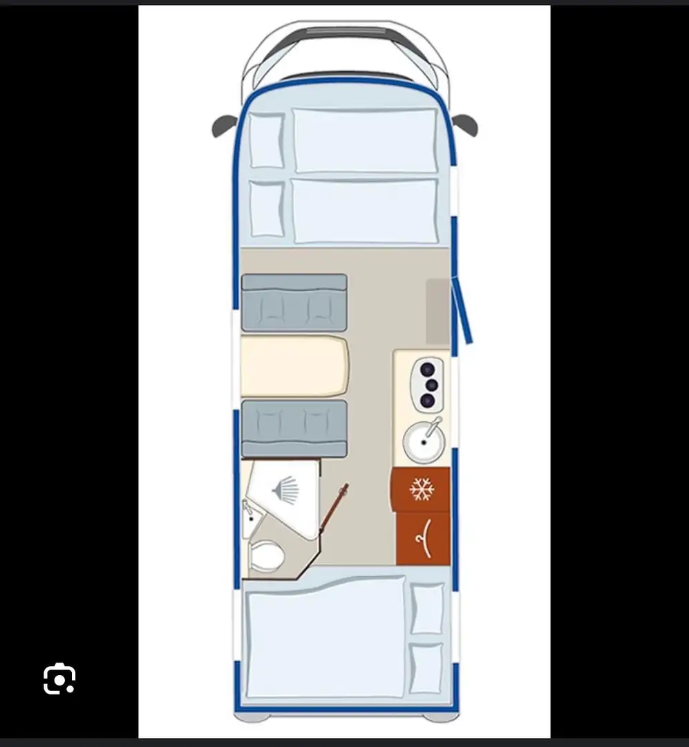 Fiat Ducato Euramobil Terrestra 690 Maxi Weiß - 2