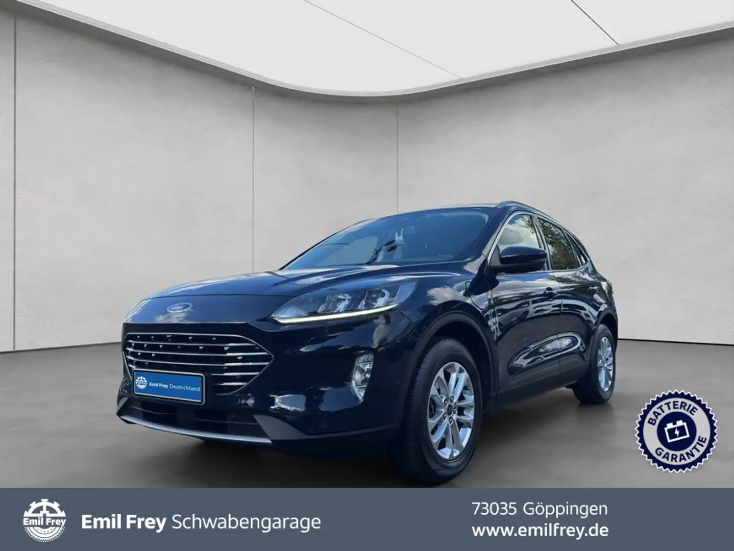 Ford Kuga 2.5 Duratec PHEV TITANIUM *AHK* Bleu - 1