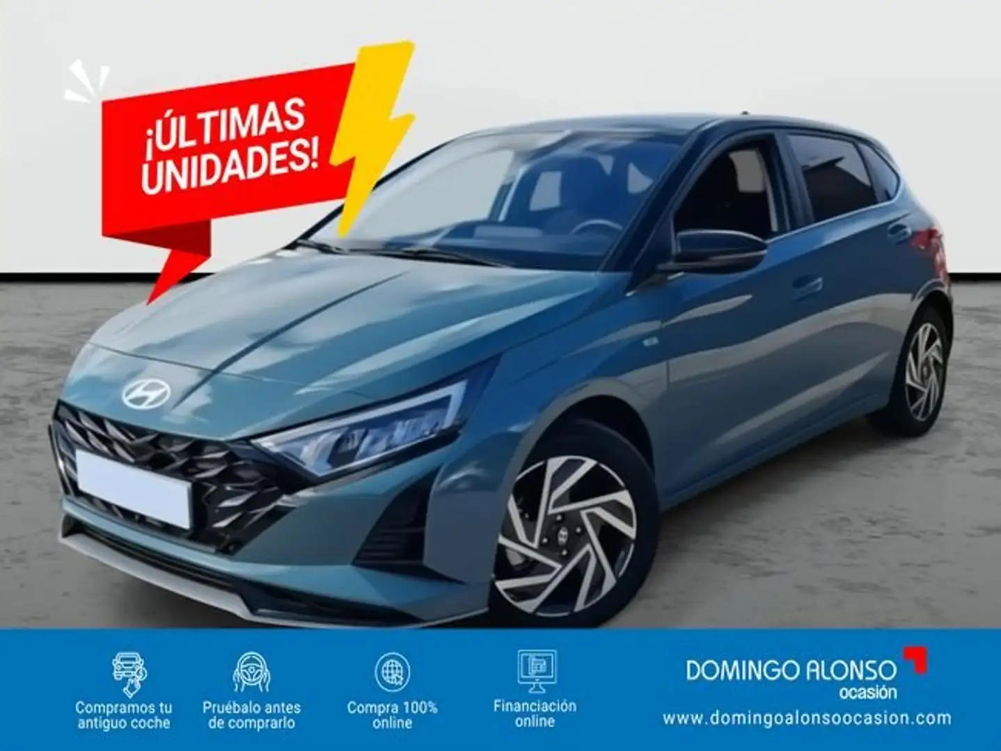 Hyundai i20 FL 1.0 T-GDi 73,5 kW (100 CV) MT6 2WD Smart MY25 Verde - 1