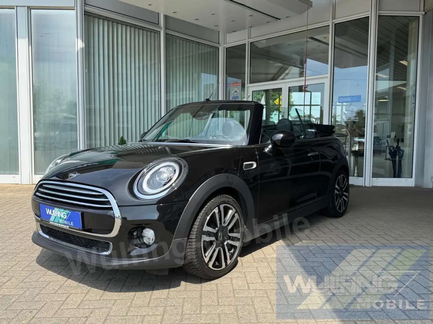 MINI Cooper Cabrio Chili LEDER LED 1.Hd nur 23tkm Siyah - 1
