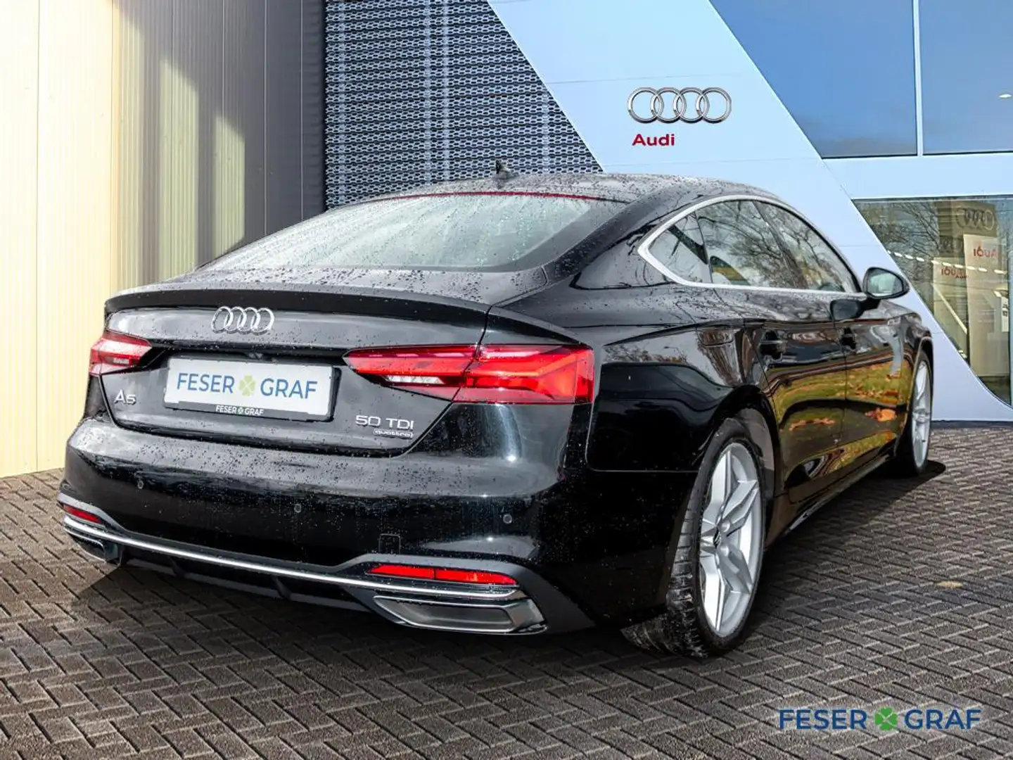 Audi A5 Sportback 50 TDI adv. /LED/Leder/Kamera/ACC Schwarz - 2