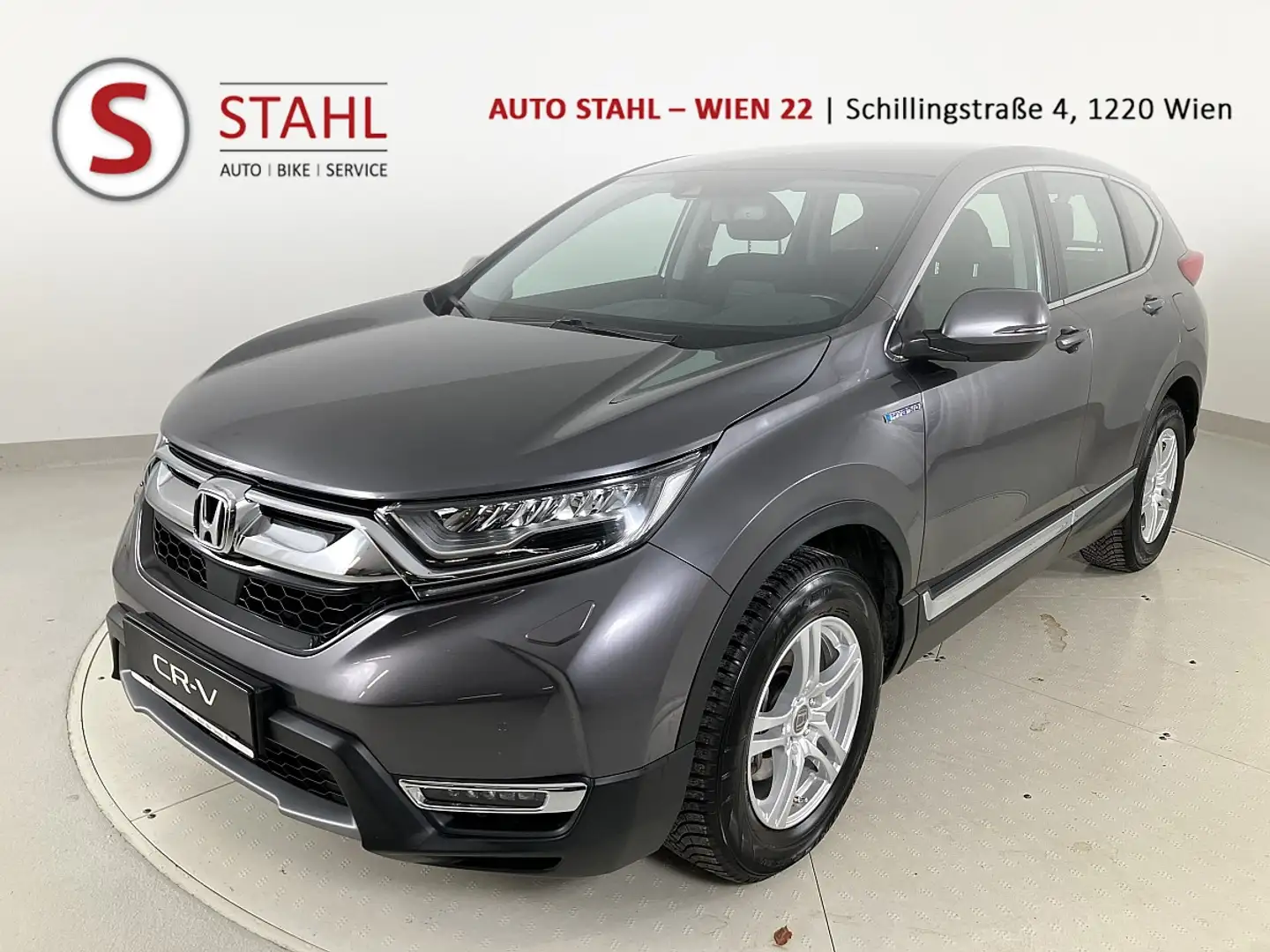 Honda CR-V 2,0 i-MMD Hybrid Elegance AWD Aut. Gris - 1