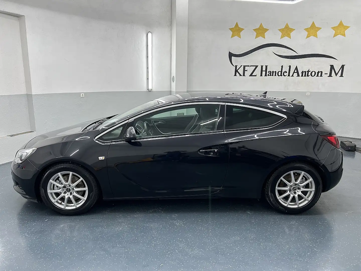 Opel Astra GTC 1,4 Turbo Ecotec Sport Start/Stop System* S... Schwarz - 2