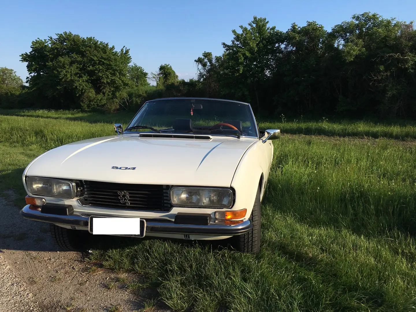 Peugeot 504 V6 Cabriolet Weiß - 2