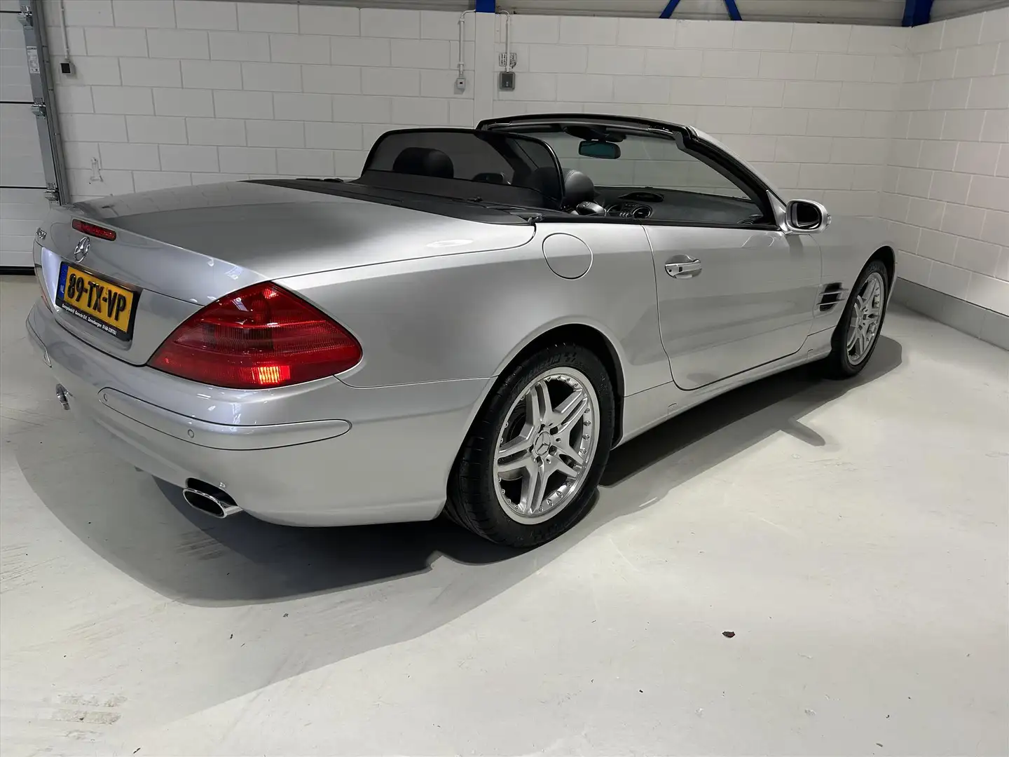 Mercedes-Benz SL 500 SL500 5.0 V8 ROADSTER AUT Als nieuw! Grau - 2