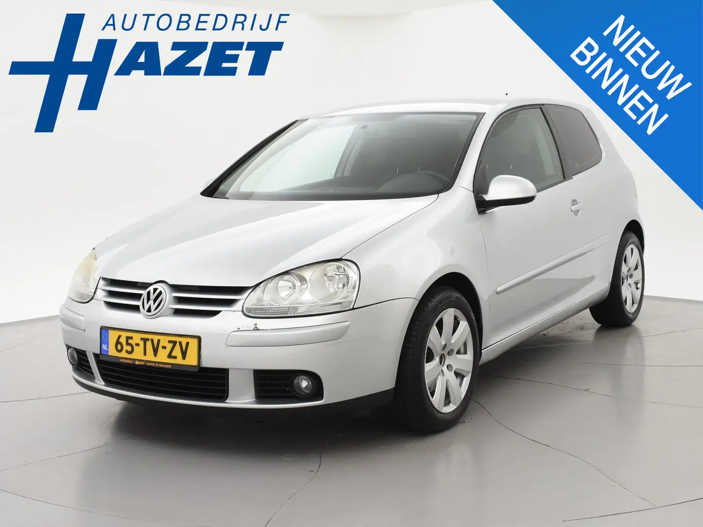 Volkswagen Golf 1.6 OPTIVE4 3-DEURS + CRUISE | CLIMATE | NAVIGATIE Grijs - 1