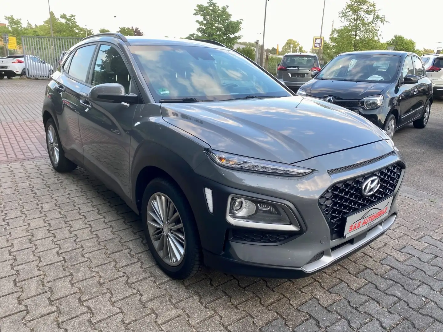 Hyundai KONA YES! Plus /Scheckheftgepflegt lückenlos/Top Grey - 1