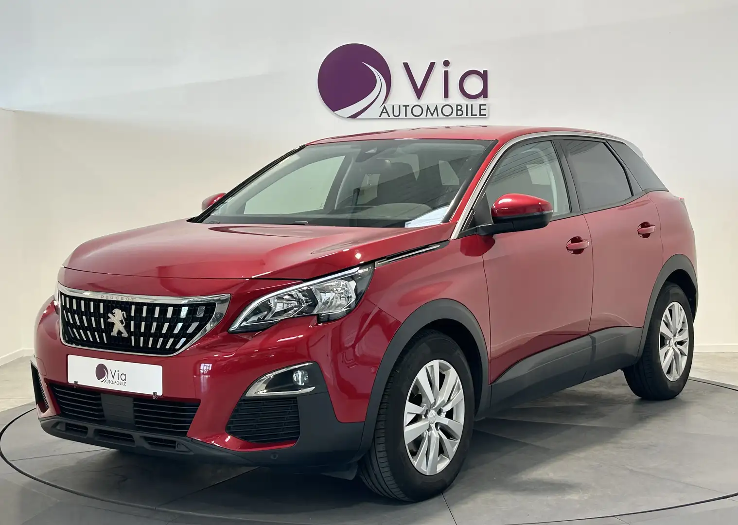 Peugeot 3008 BlueHDi 130ch S\u0026amp;S BVM6 Active Business Червоний - 1