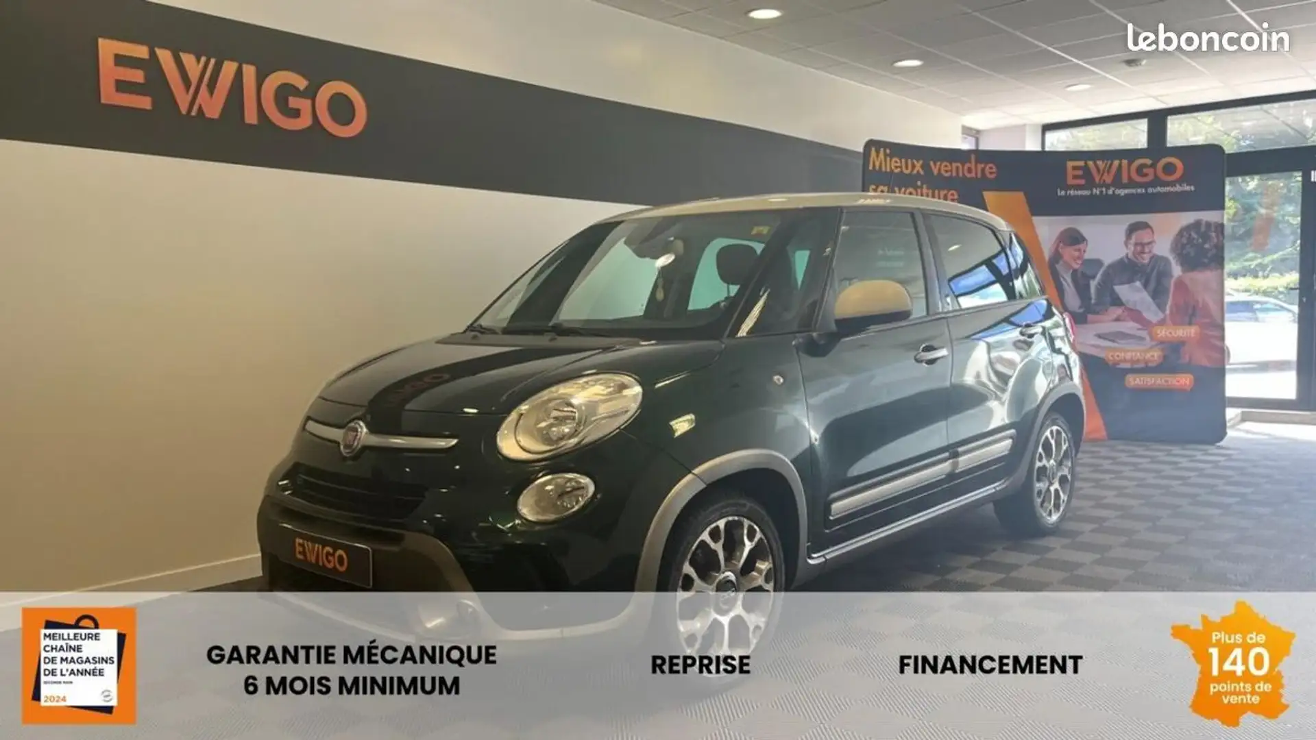 Fiat 500L 1.6 MULTIJET 16V 105ch S&S TREKKING Vert - 1