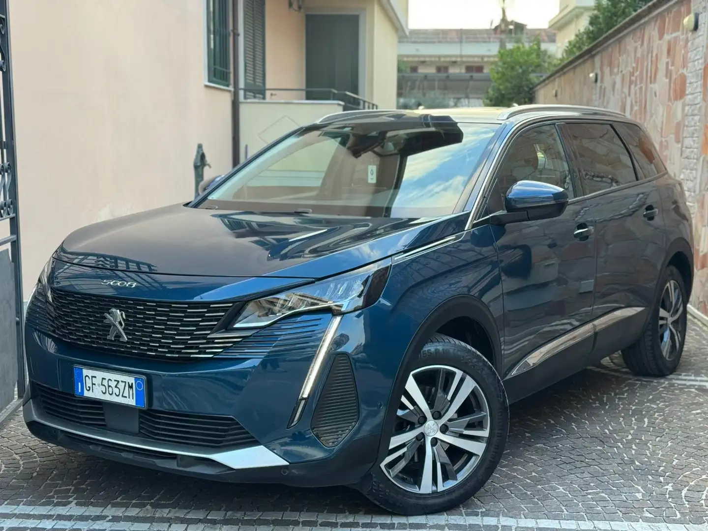 Peugeot 5008 BlueHDi 130 S&S EAT8 GT 7 POSTI Blu/Azzurro - 2