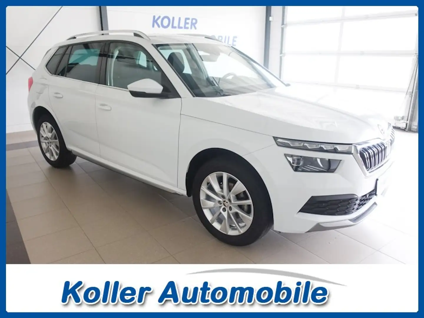Skoda Kamiq 1.0 TSI Style AHK el.Heckkl. Kamera 4xSHZ Белый - 1