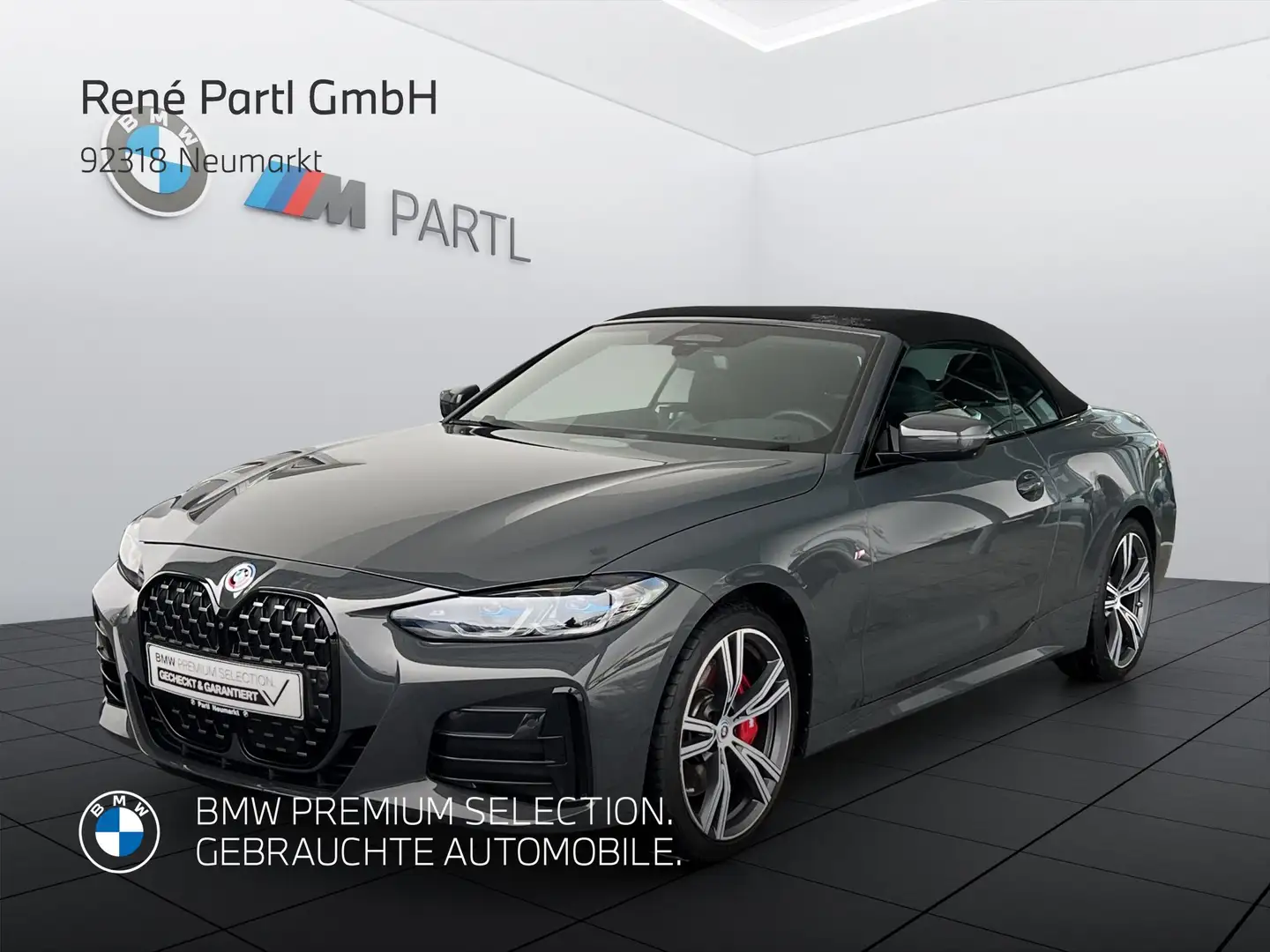 BMW 440 M440i xDrive Cabrio M-Pro Laser ACC 360° AHK HUD Grau - 1