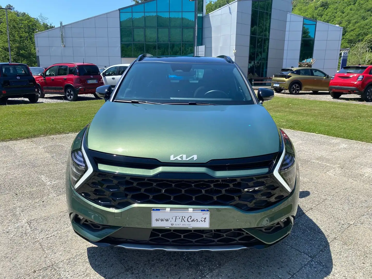 Kia Sportage 1.6 TGDi HEV AT GT-line Verde - 2