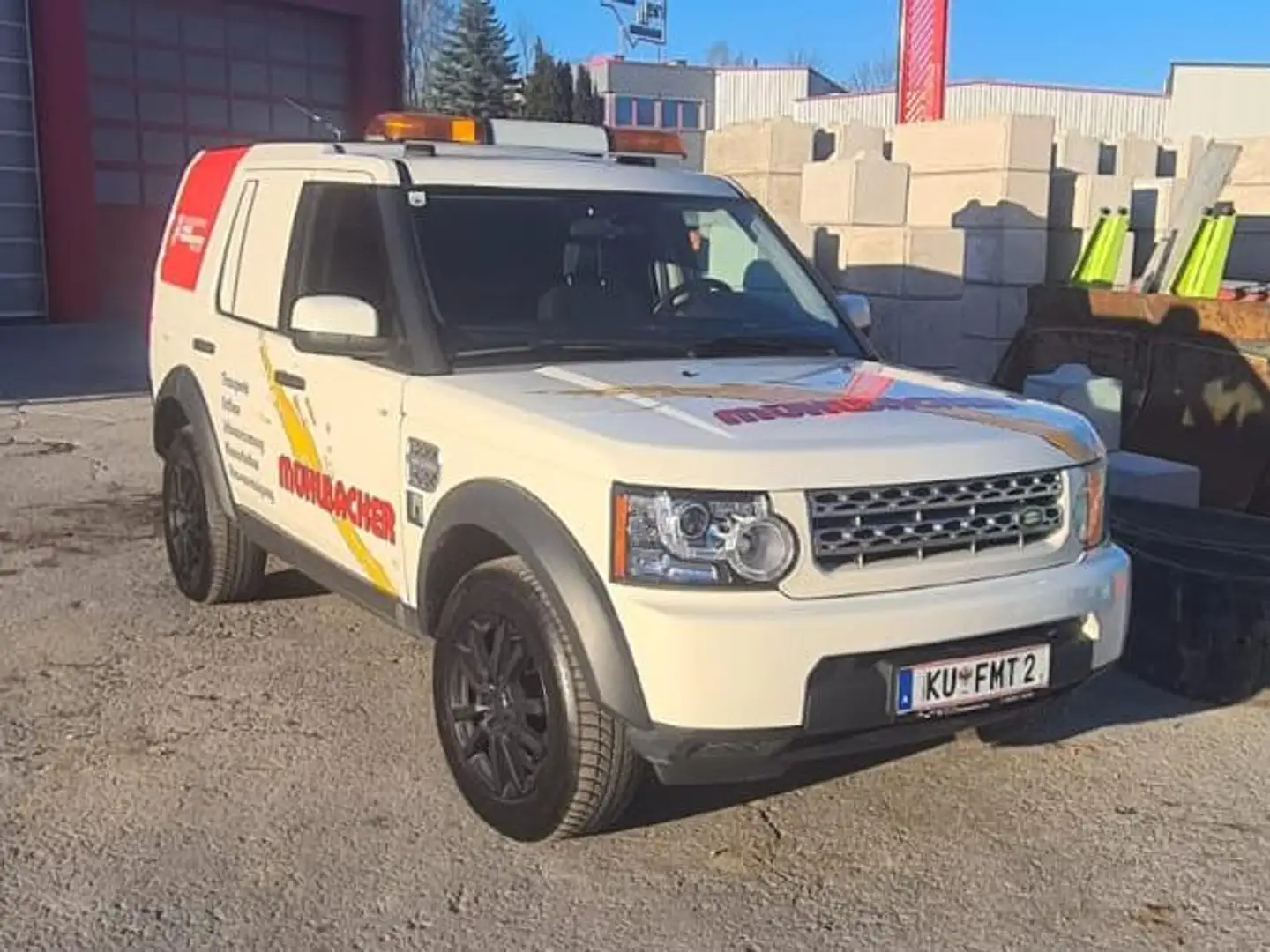 Land Rover Discovery Weiß - 2