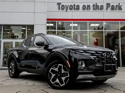 Black 2024 Hyundai Santa Cruz Pickup Truck 8-Speed Automatic