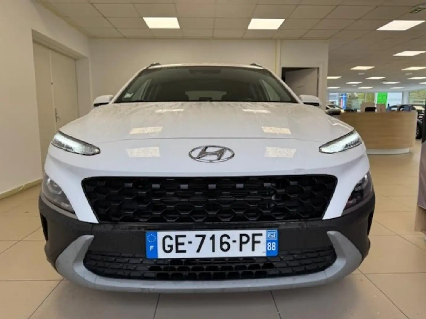 Hyundai KONA 1.6 GDi 141ch Hybrid Intuitive DCT-6 Blanc - 2