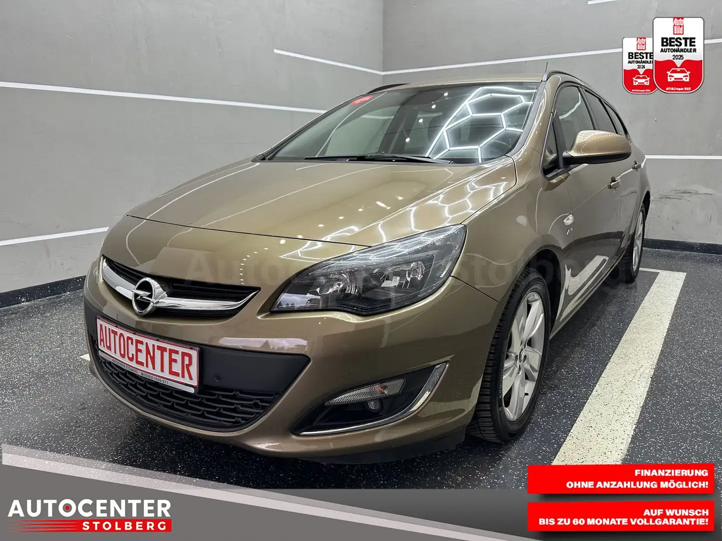 Opel Astra Active "1 HAND-SITZH-MULTI-PDC-ALU" Brun - 1
