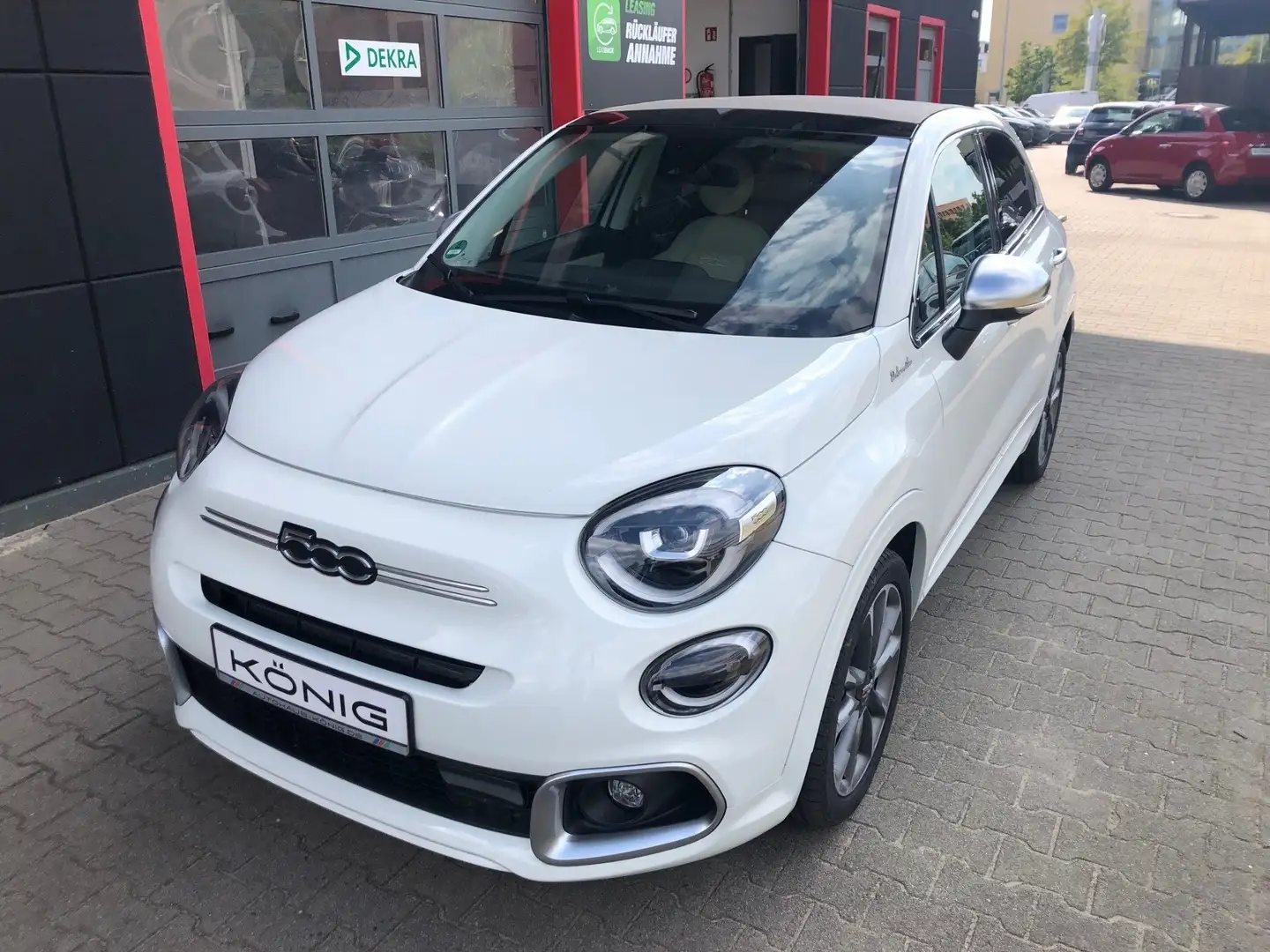 Fiat 500X 1.5 GSE Klima Navi Weiß - 1