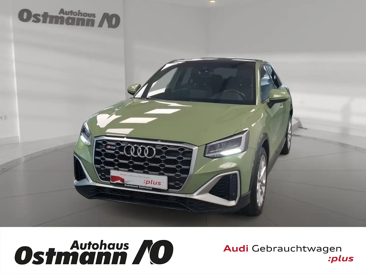 Audi SQ2 2.0 TFSI quattro S-Line LED Pano RFK Navi SHZ Grün - 1