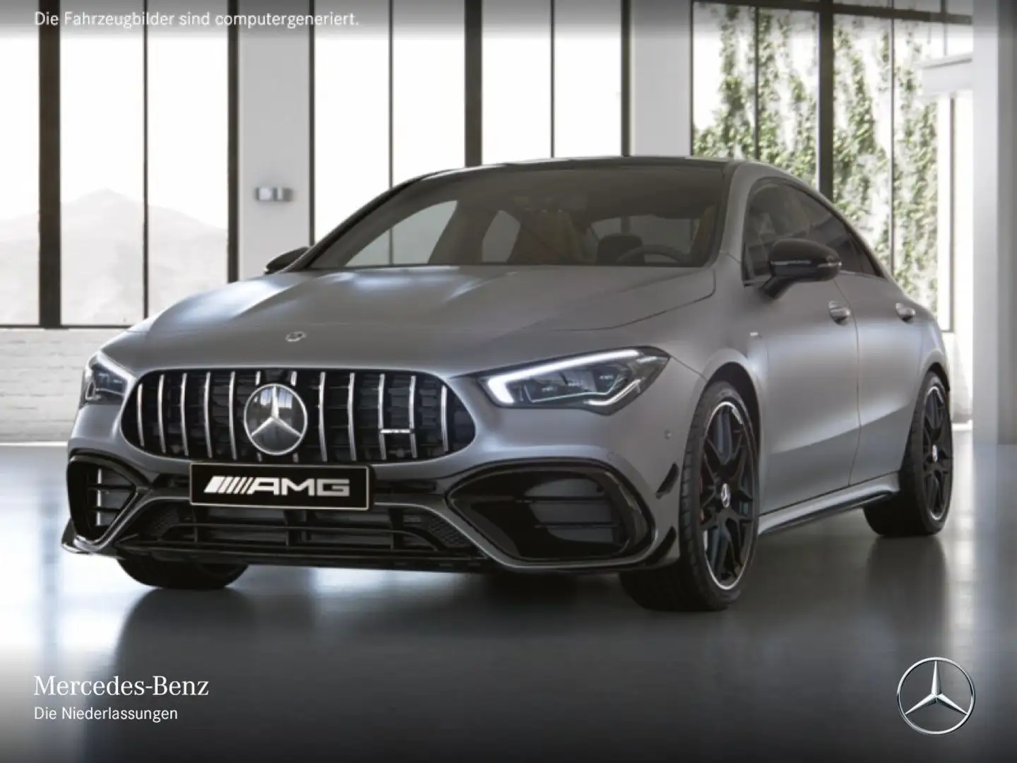 Mercedes-Benz CLA 45 AMG CLA 45 S 4M DRIVERS+PANO+360°+MULTIBEAM+BURMESTER Grau - 2