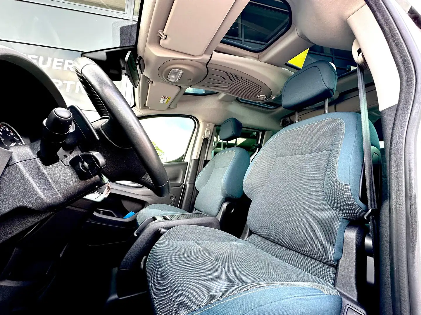 Citroen Berlingo 1.6 Blue-HDI FAP AUTOMATIK! MODUTOP! AHK! NAVI! Blanc - 2