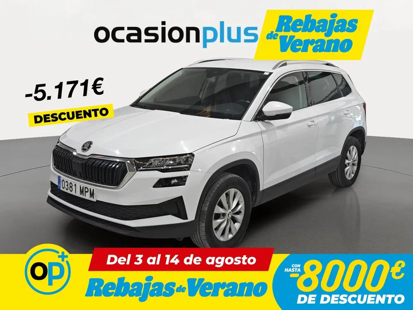 Skoda Karoq 2.0TDI Adblue Selection 85kW Blanco - 1