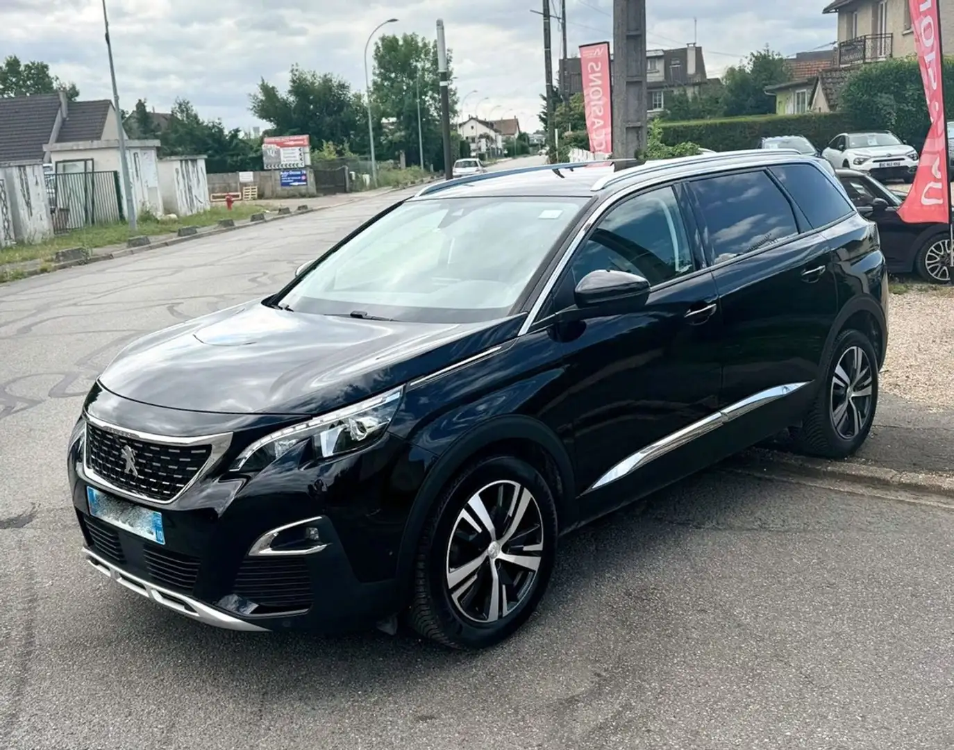 Peugeot 5008 1.6 Puretech 180 EAT8 ALLURE BUSINESS 12500HT Noir - 1