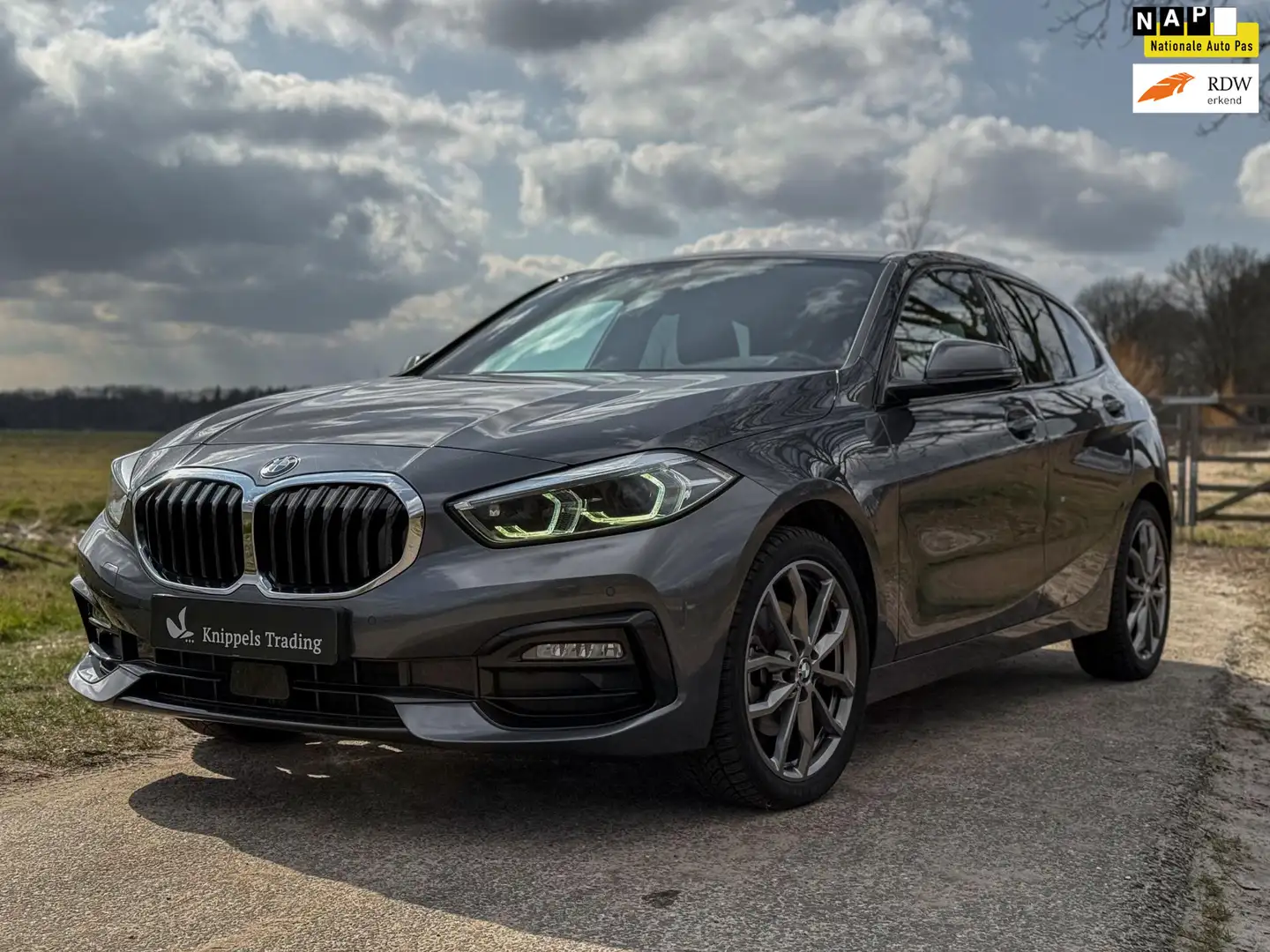 BMW 118 1-serie 118i Business Edition sportline Gris - 1