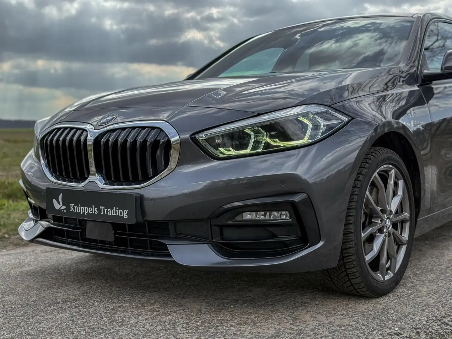 BMW 118 1-serie 118i Business Edition sportline Gris - 2