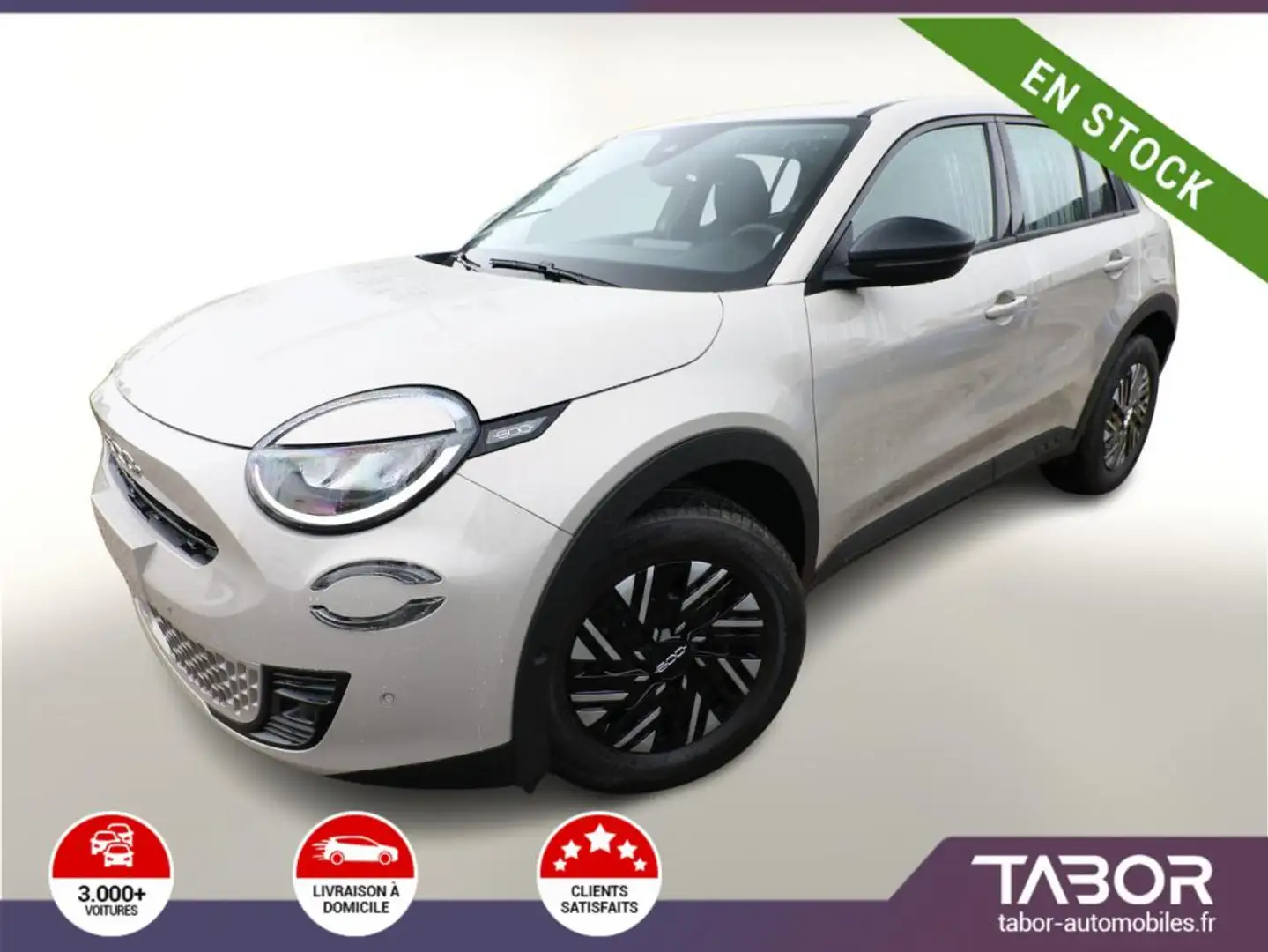 Fiat 600 MHEV 145 LED GPS ACC Cam ADML 2xPDC Beige - 1