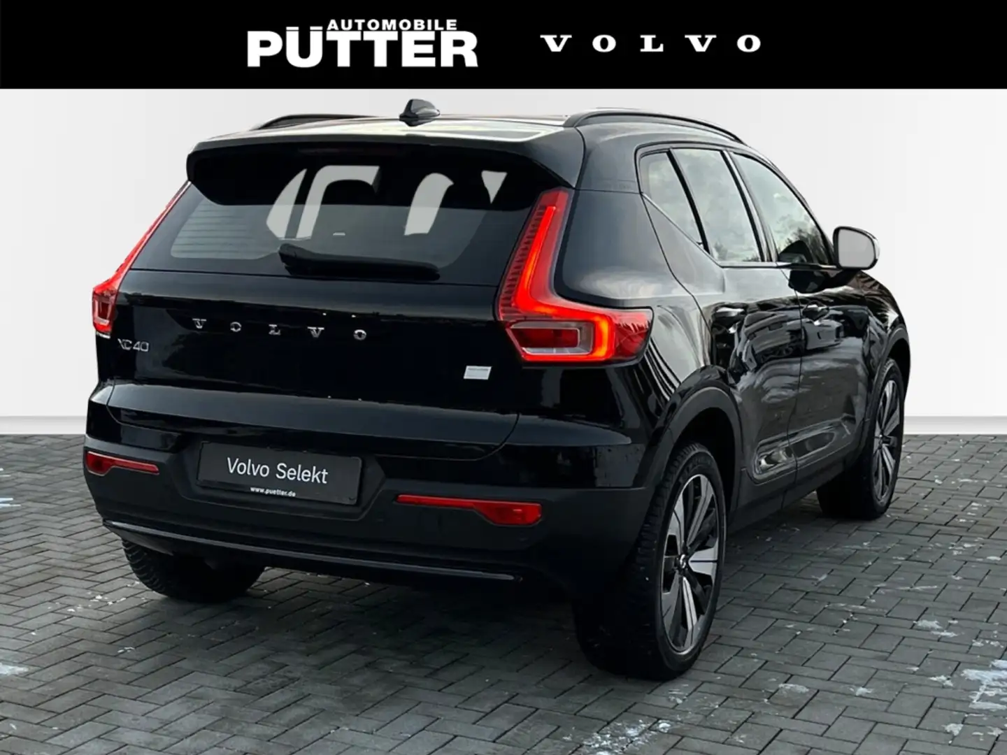 Volvo XC40 Recharge Single Motor Core 19'' Allwetter AHK Wärm Schwarz - 2