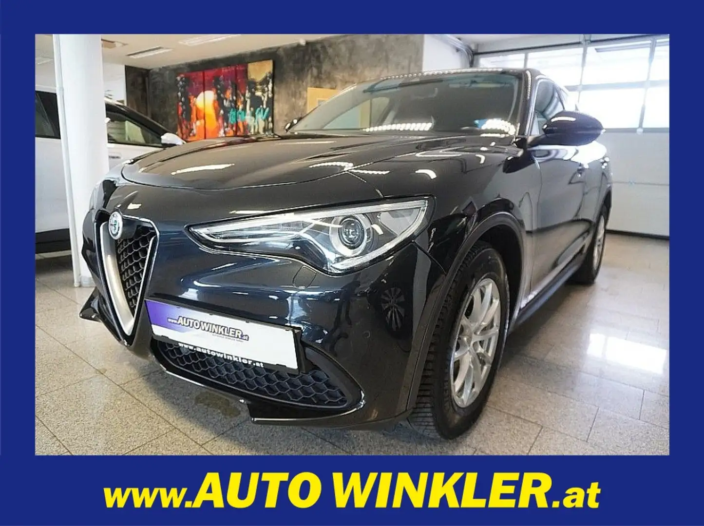 Alfa Romeo Stelvio Business 2,2 ATX RWD PDC/Kamera/Navi Schwarz - 1