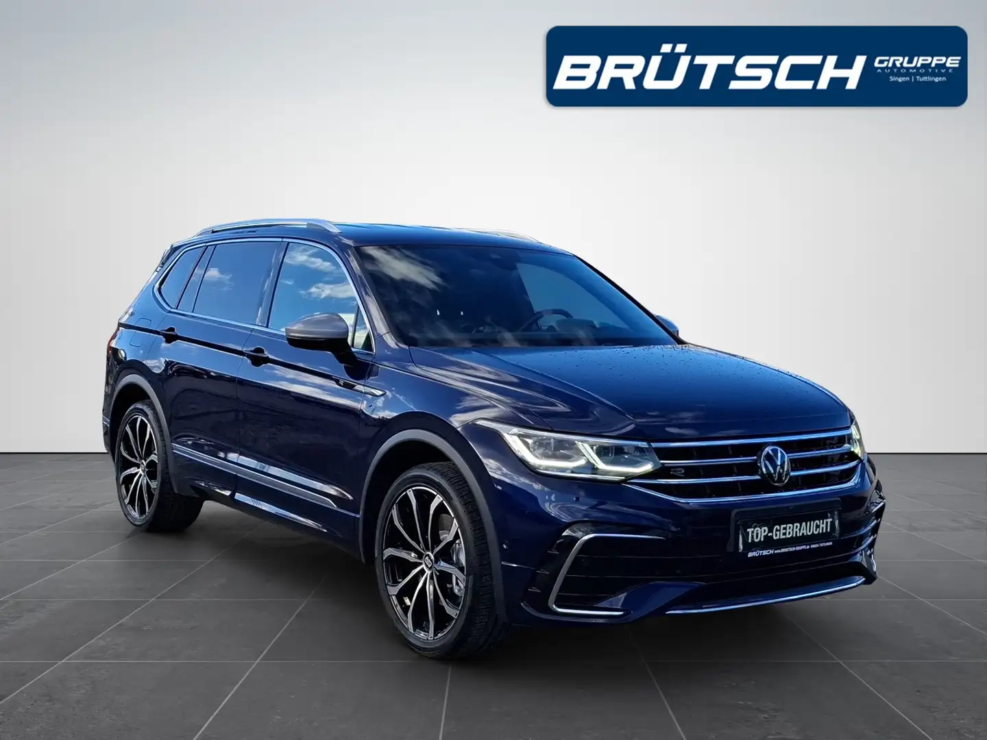 Volkswagen Tiguan Allspace 2.0 TSI R-Line 4Motion DSG / NAVI / 20-ZOLL Bleu - 2