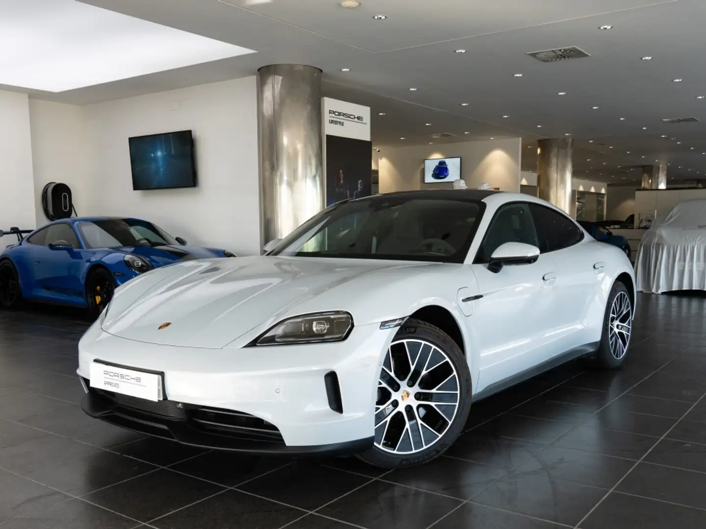 Porsche Taycan Grijs - 1