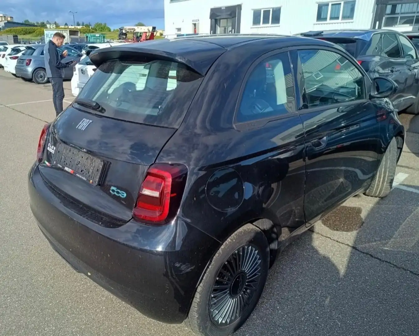 Fiat 500 500e 3+1 Passion Schwarz - 2
