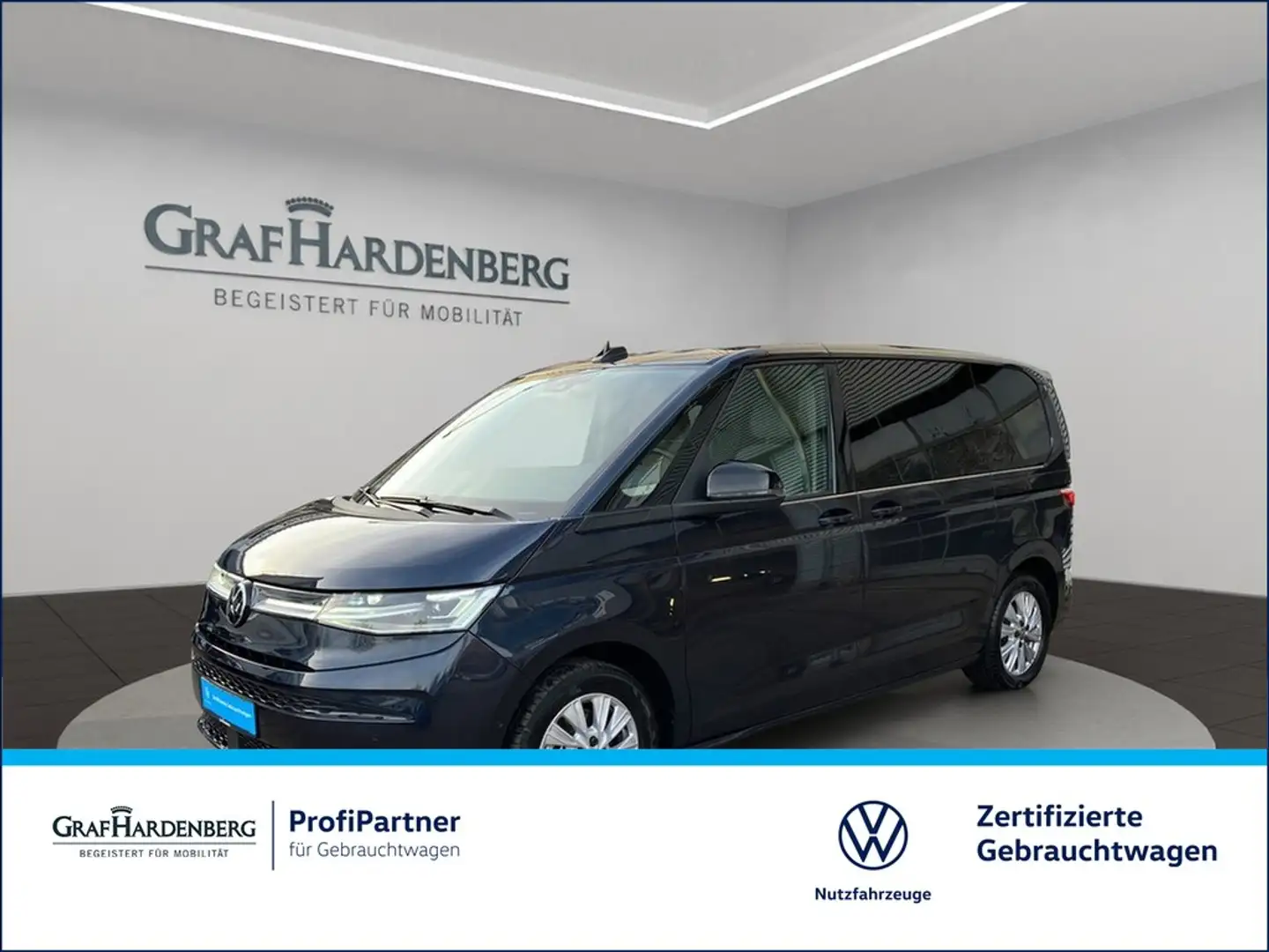 Volkswagen T7 Multivan Life Allrad eHybrid NaviProAHKMatrix Blau - 1