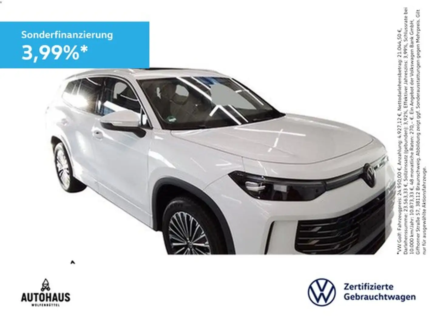 Volkswagen Tayron Elegance 1.5eTSI DSG AHK AREA IQ LED PANO Wit - 1