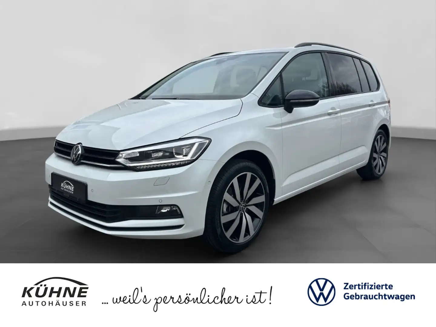 Volkswagen Touran Highline 1.5 TSI DSG Black Style | PANO Weiß - 1