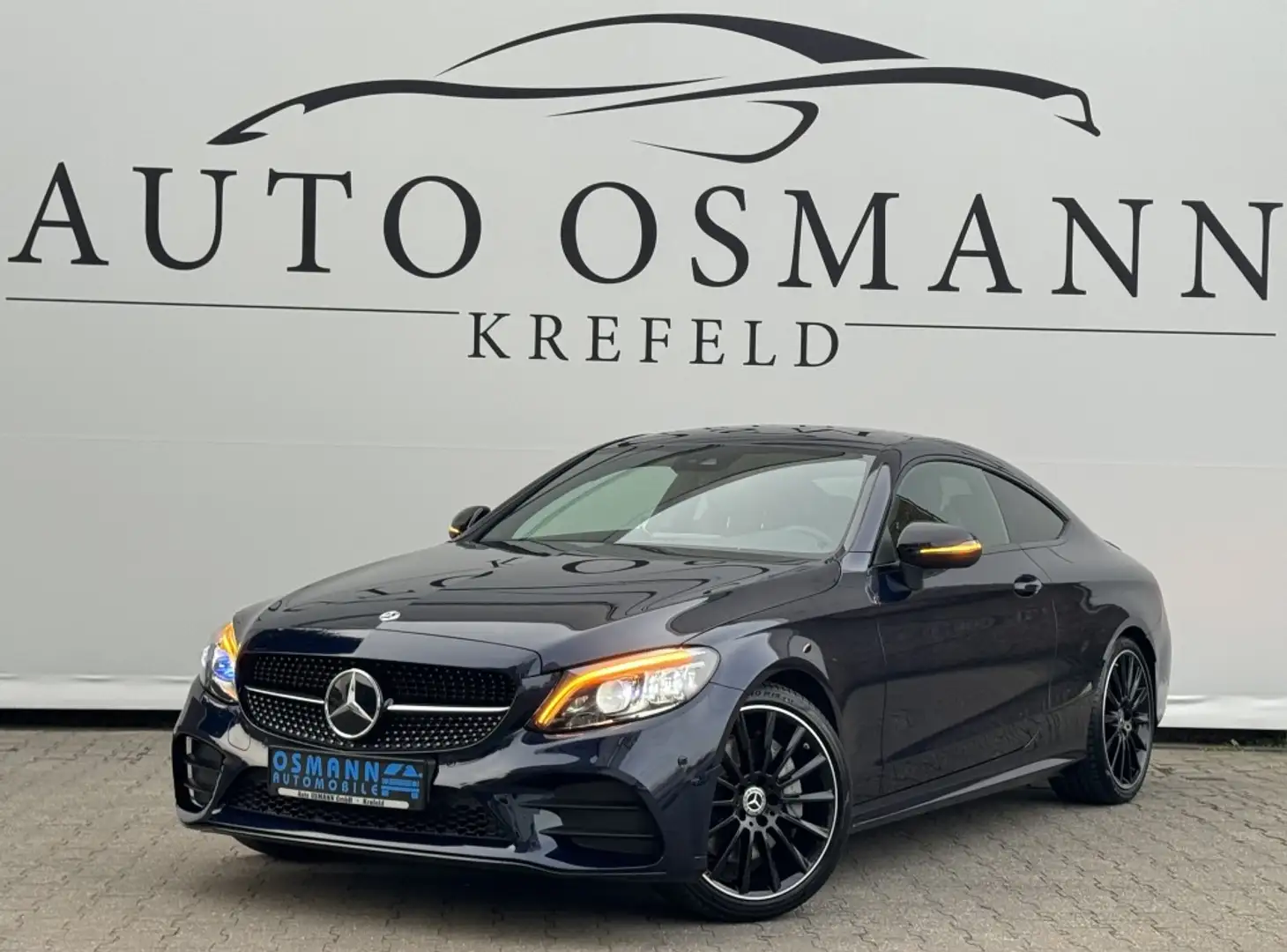 Mercedes-Benz C 300 Coupe 9G AMG-LINE DST NIGHTP. NP:73.387€ Azul - 1