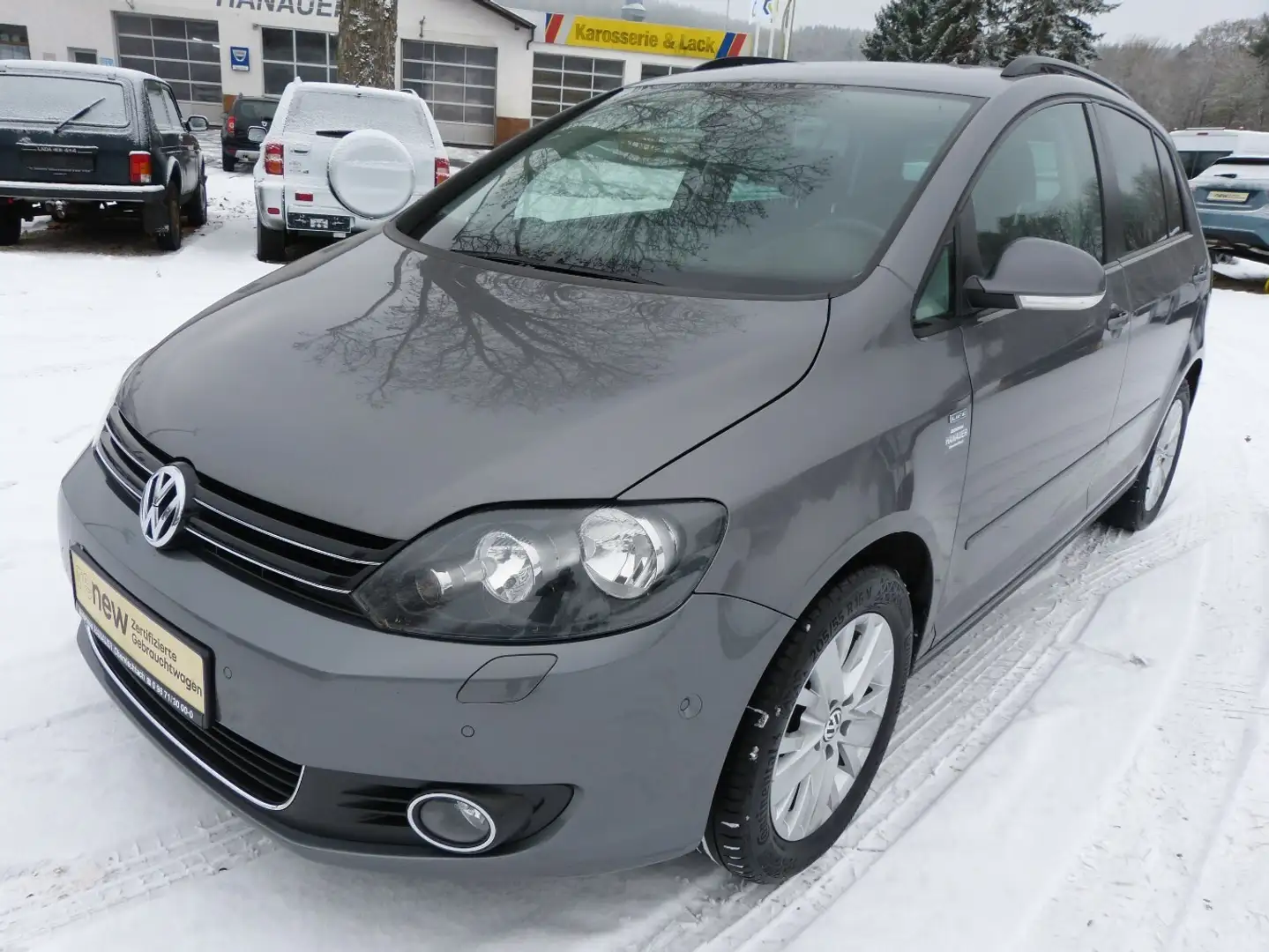 Volkswagen Golf Plus Life 1.6 TDI DSG [NAVI/SHZ/PDC/AHK] Gris - 1